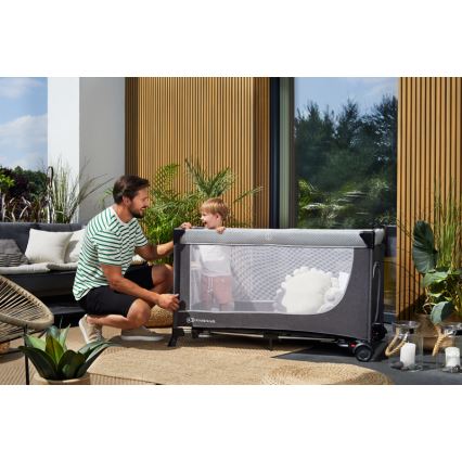 KINDERKRAFT - Resesäng LEODY grå