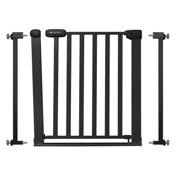 KINDERKRAFT - Säkerhetsbarriär LOCK&GO 75-103 cm svart