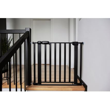 KINDERKRAFT - Säkerhetsbarriär LOCK&GO 75-103 cm svart