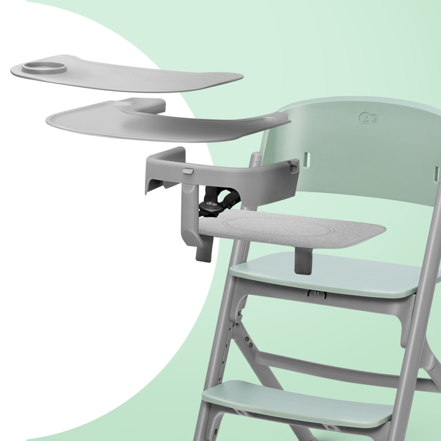 KINDERKRAFT SELECT - Barnstol 3-i-1 LIVY Premium Aster rosa