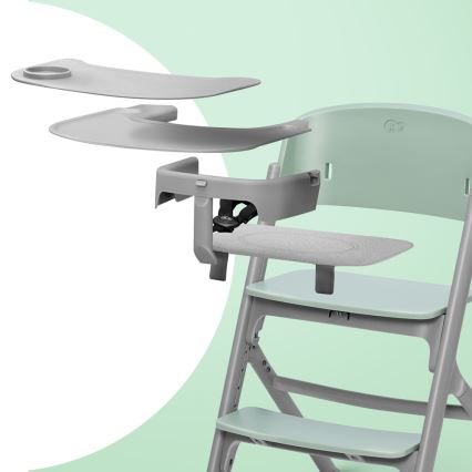 KINDERKRAFT SELECT - Barnstol 3-i-1 LIVY Premium Olivgrön