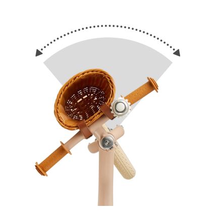 KINDERKRAFT SELECT - Balanscykel RAPID2 rosa