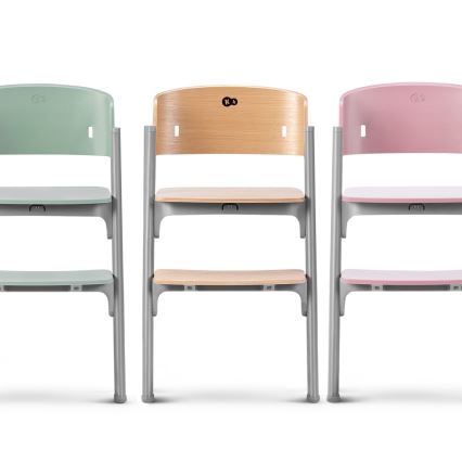 KINDERKRAFT SELECT - Barnmatstol 3 i 1 LIVY Premium Aster pink