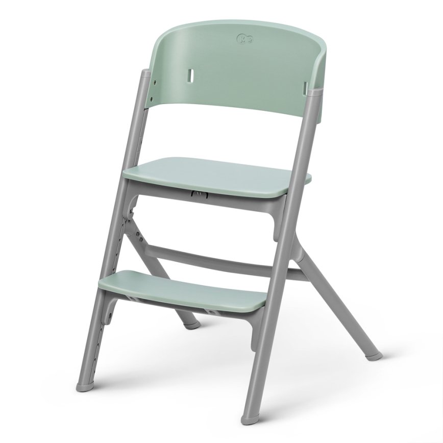KINDERKRAFT SELECT - Barnmatstol 3-i-1 LIVY Premium Olive green