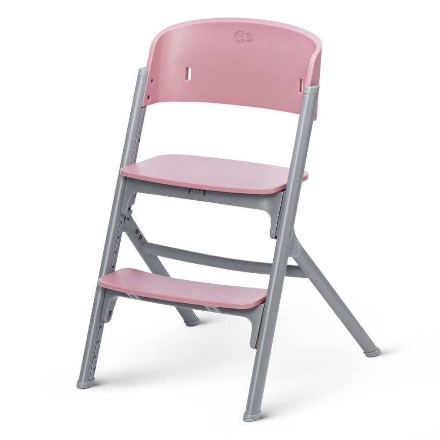 KINDERKRAFT SELECT - Barnmatstol 3-i-1 LIVY Premium Aster pink + babysitter CALMEE