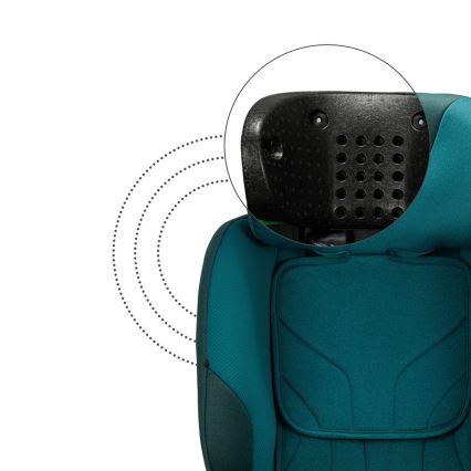 KINDERKRAFT SELECT - Bilbarnstol I-FIX (40-150 cm) Havsblå