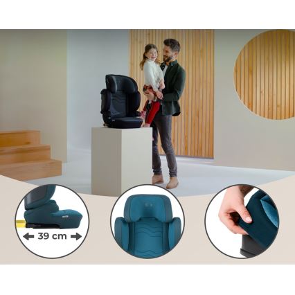 KINDERKRAFT SELECT - Bilbarnstol XPAND 2 i-Storlek (100-150 cm) Premium Harbour blå