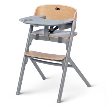 KINDERKRAFT SELECT - Matstol för barn 3i1 LIVY Premium ek