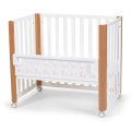 KINDERKRAFT SELECT - Spjälsäng 4-i-1 KOYA Premium bok/furu
