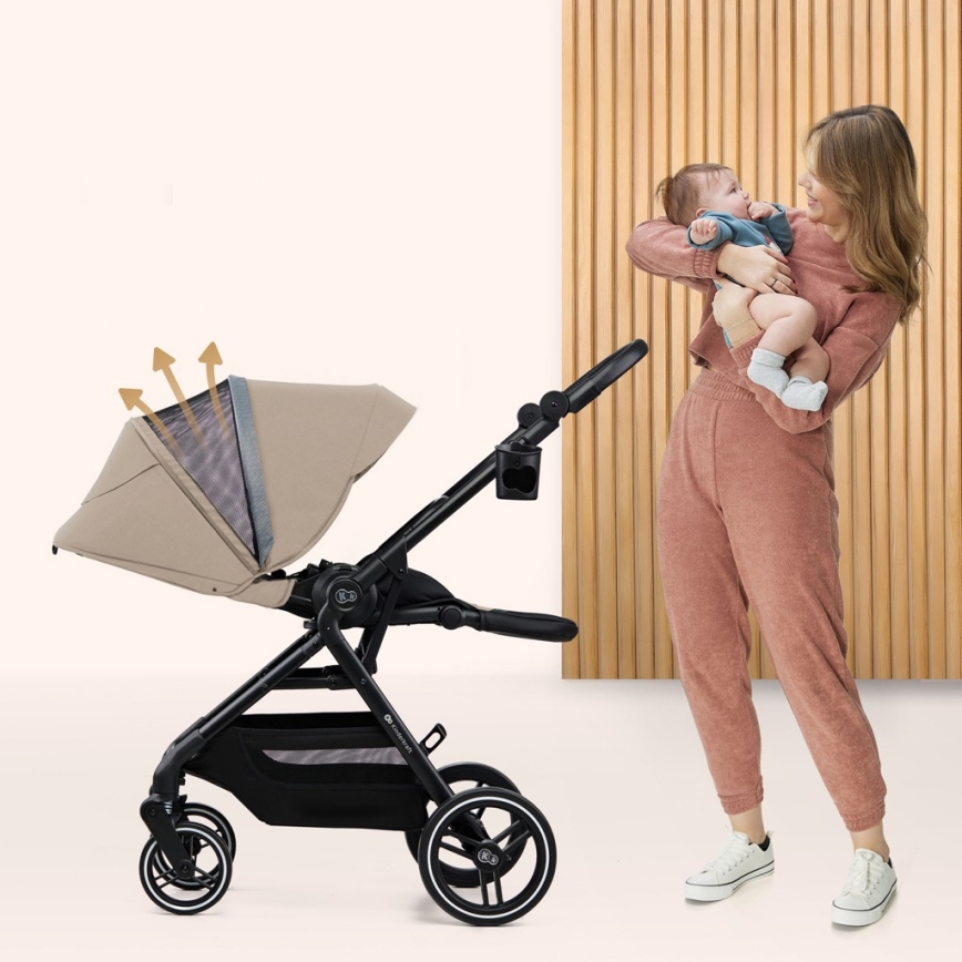KINDERKRAFT SELECT - Sportvagn YOXI Sandbeige