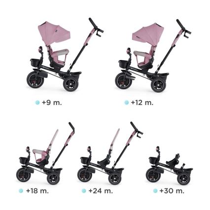 KINDERKRAFT - Trehjuling för barn$105.01.2001 SPINSTEP rosa