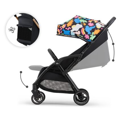 KINDERKRAFT - Sittvagn APINO färgrik