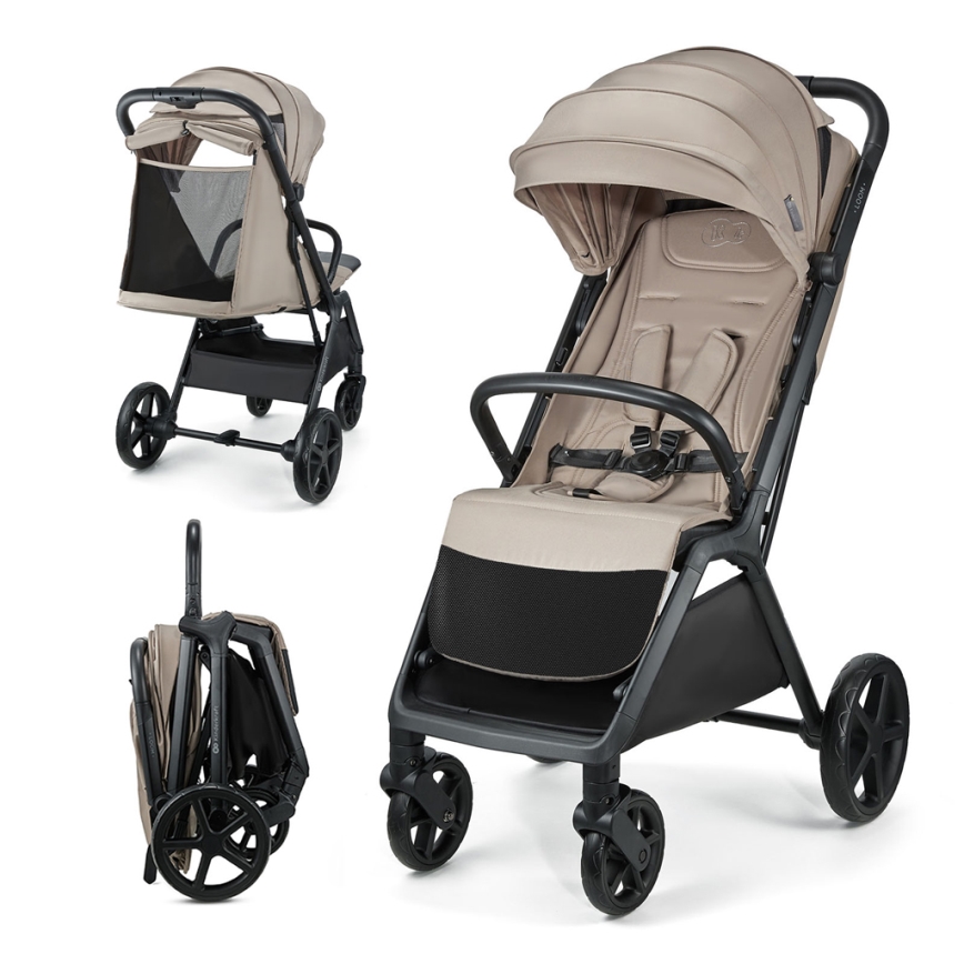 KINDERKRAFT - Sittvagn LOOM beige