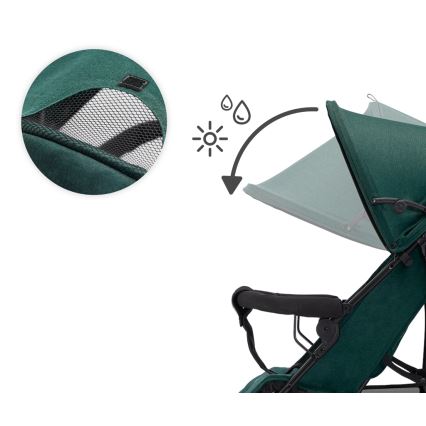 KINDERKRAFT - Sittvagn TIK Green skog