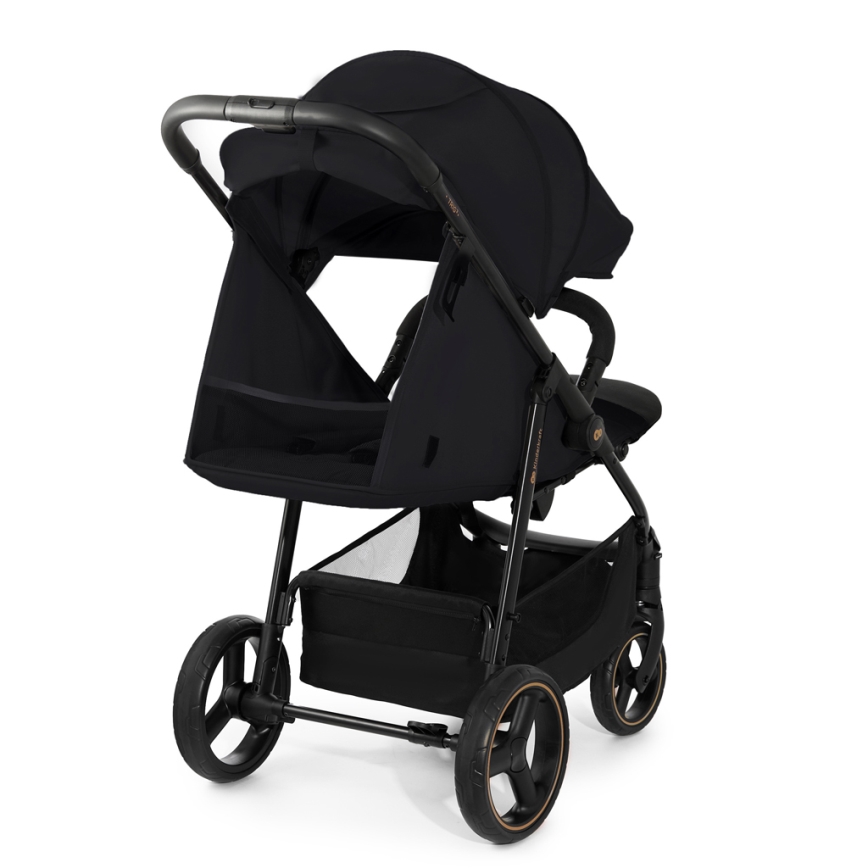 KINDERKRAFT - Sittvagn TRIG 3 Onyx svart