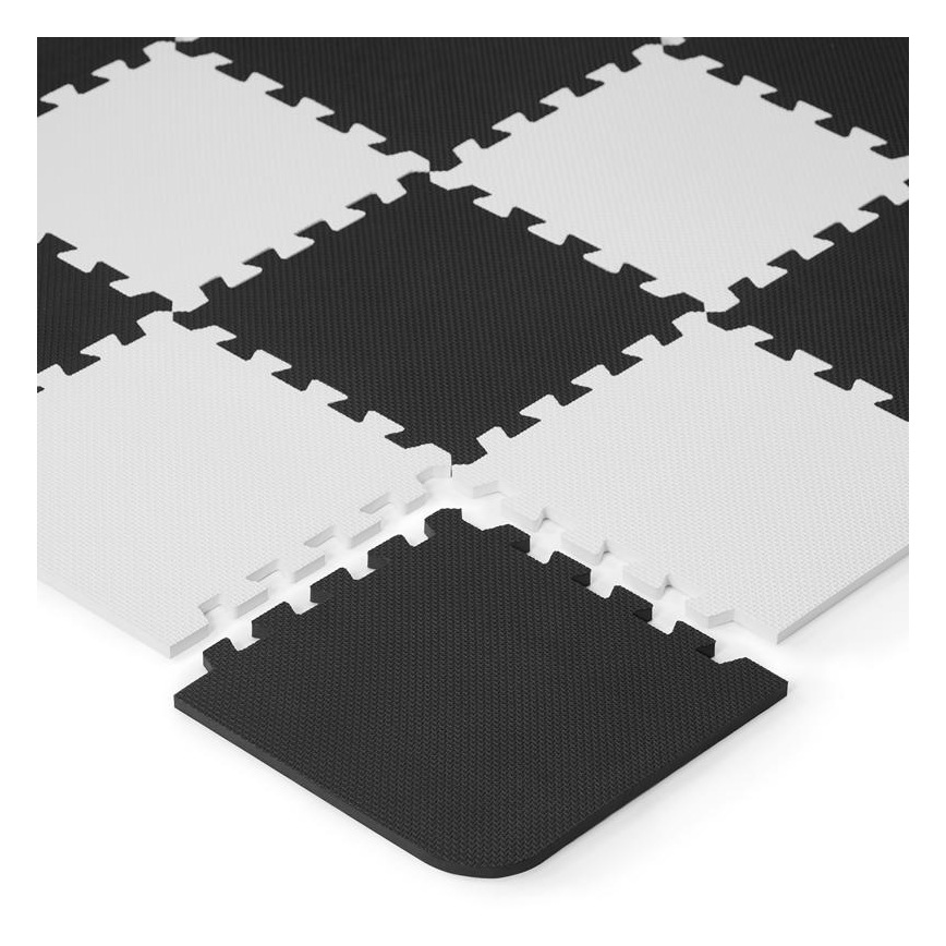 KINDERKRAFT - Skumpussel LUNO 30st svart/vit