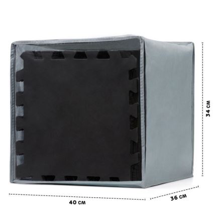 KINDERKRAFT - Skumpussel LUNO 30st svart/vit