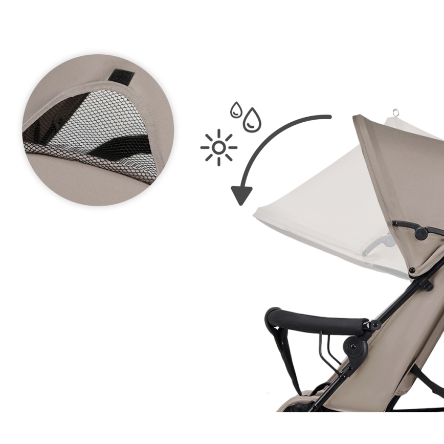 KINDERKRAFT - Golfvagn TIK beige