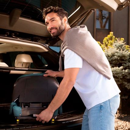 KINDERKRAFT - UNITY 2 i-Size hopfällbar bilbarnstol 100-150 cm turkos