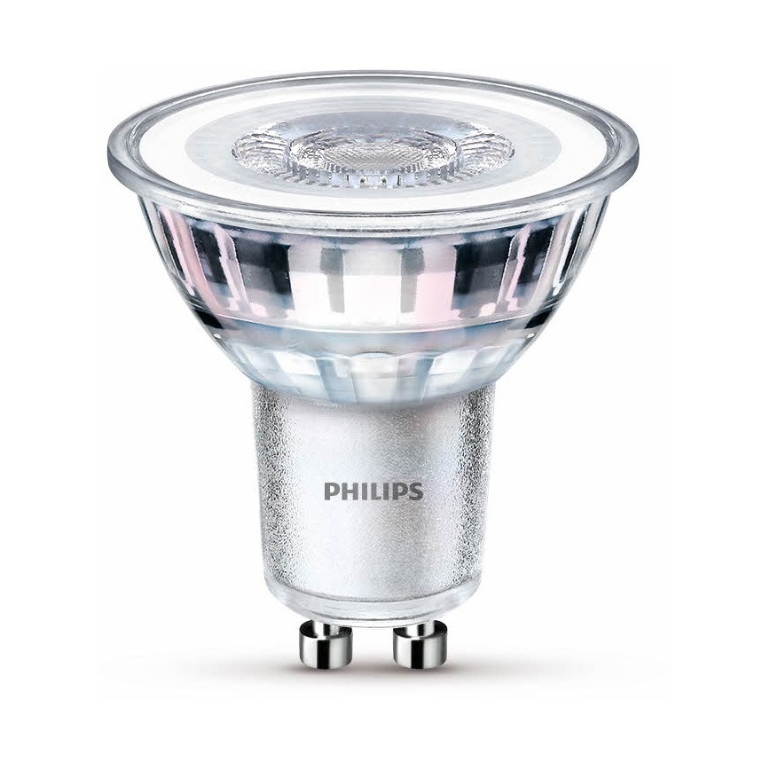KIT 10x LED glödlampa Philips GU10/4,6W/230V 2700K