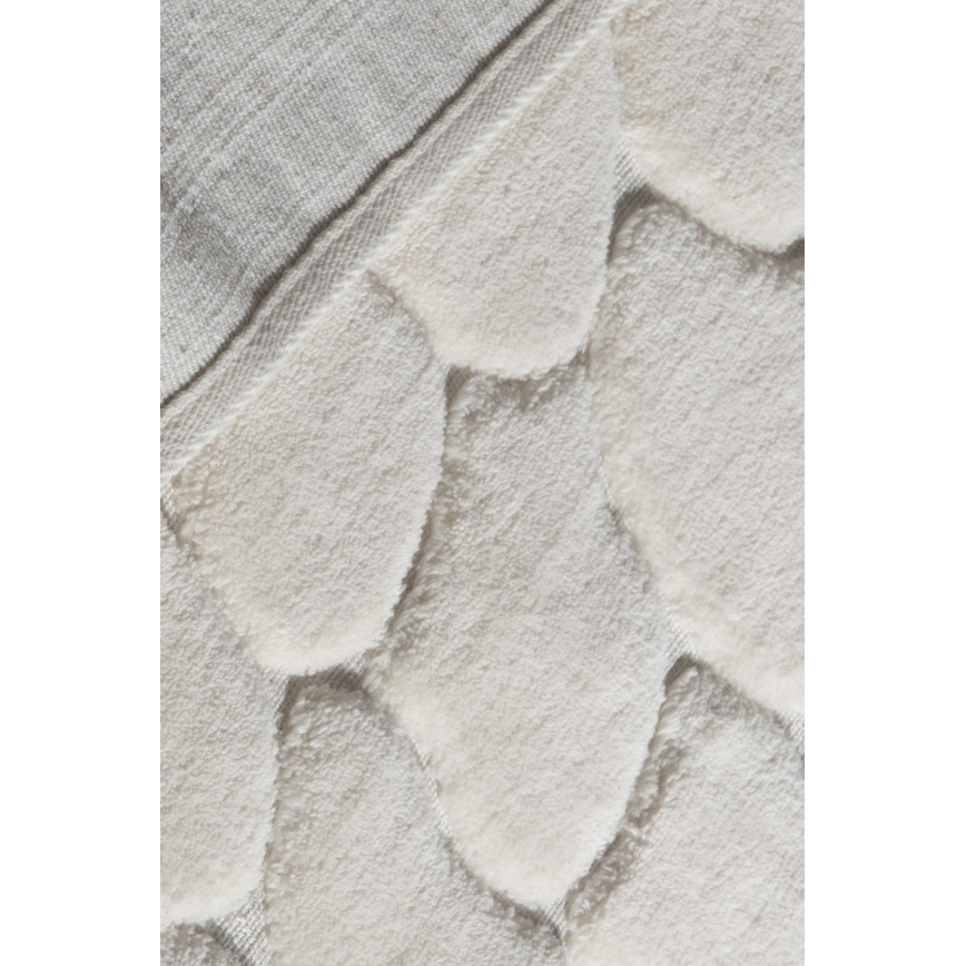 KIT 2x Badrumsmatta LINO 60/100 cm beige