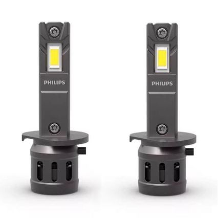 KIT 2x LED Bilglödlampa 11258 U2500 CX H1 P14,5s/13W/12V 6000K