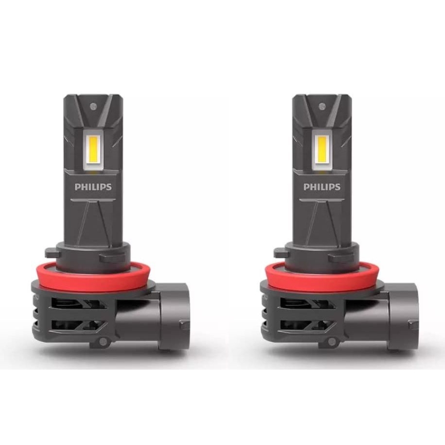 KIT 2x LED Bilglödlampa 11362 U2500 CX H11 PGJ19-2/20W/12V 6000K