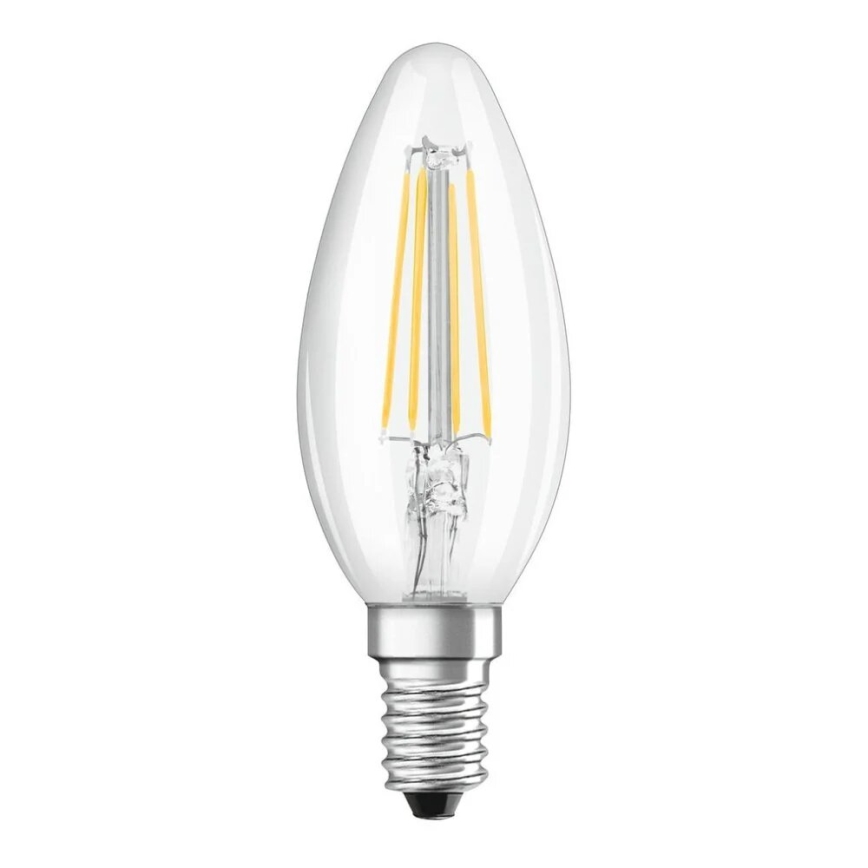 KIT 2x LED glödlampa FILAMENT B35 E14/4W/230V 4000K - Osram