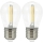 KIT 2x LED glödlampa PARTY E27/0,3W/36V