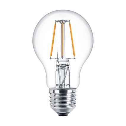 KIT 2x LED glödlampa VINTAGE Philips A60 E27/4,3W/230V 2700K