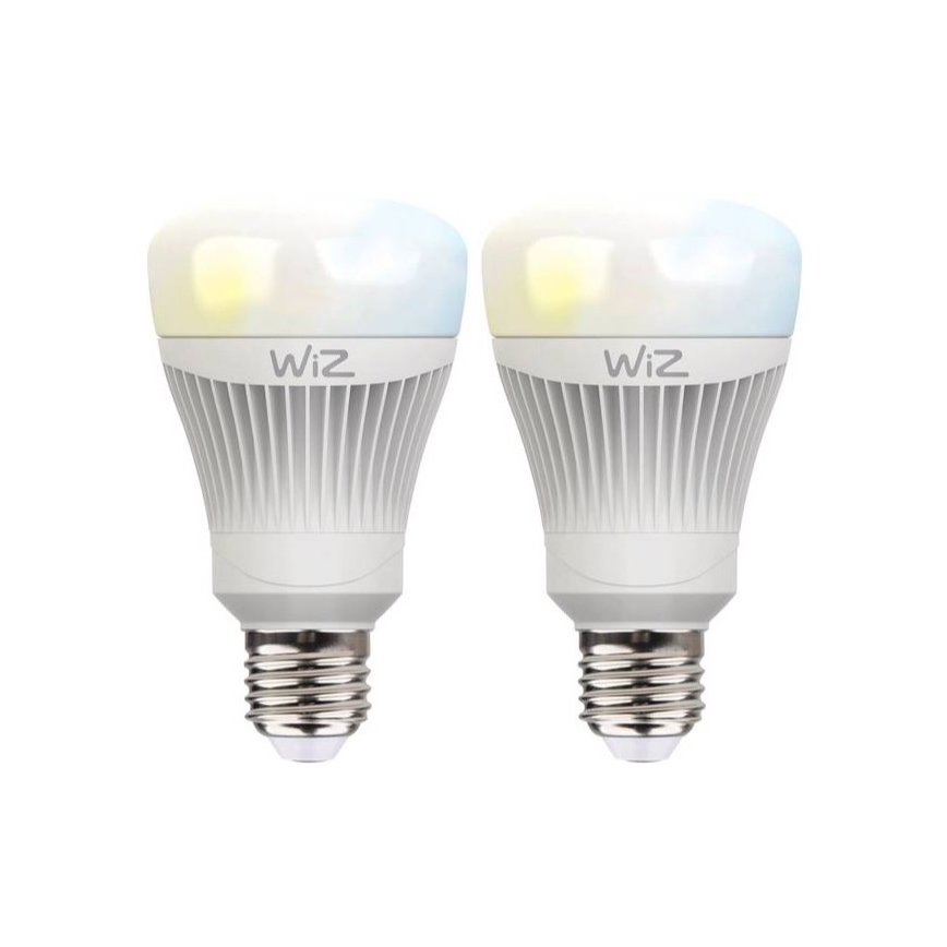 KIT 2x LED Ljusreglerad glödlampa E27/11,5W/230V 2700-6500K Wi-Fi - WiZ