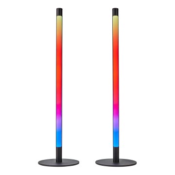 KIT 2x LED RGBIC Ljusreglerad bordslampa SmartLife LED/36W/230V 55 cm 2700-6500K Wi-Fi Tuya + fjärrkontroll