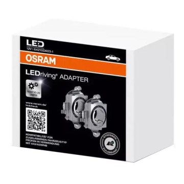 KIT 2x LEDriving Adapter H7 - Osram