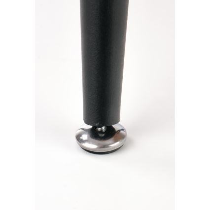 KIT 2x Sidobord NICEA diameter 40/60 cm gyllene ek/svart