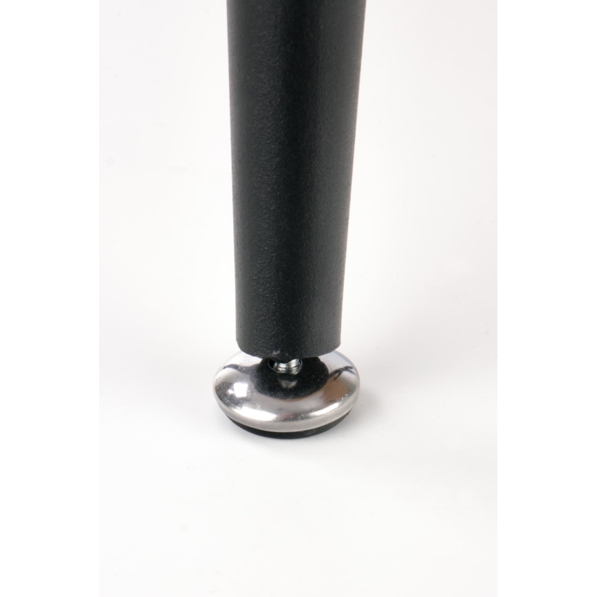 KIT 2x Sidobord NICEA diameter 40/60 cm gyllene ek/svart