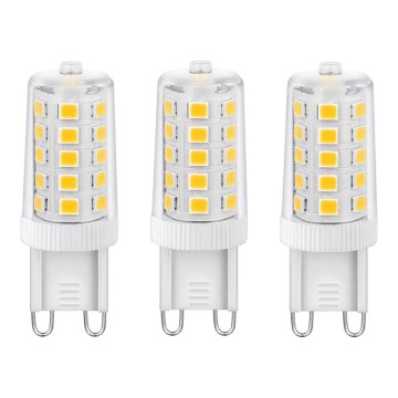 KIT 3x LED glödlampa ECOLINE G9/3,5W/230V 3000K - Brilagi