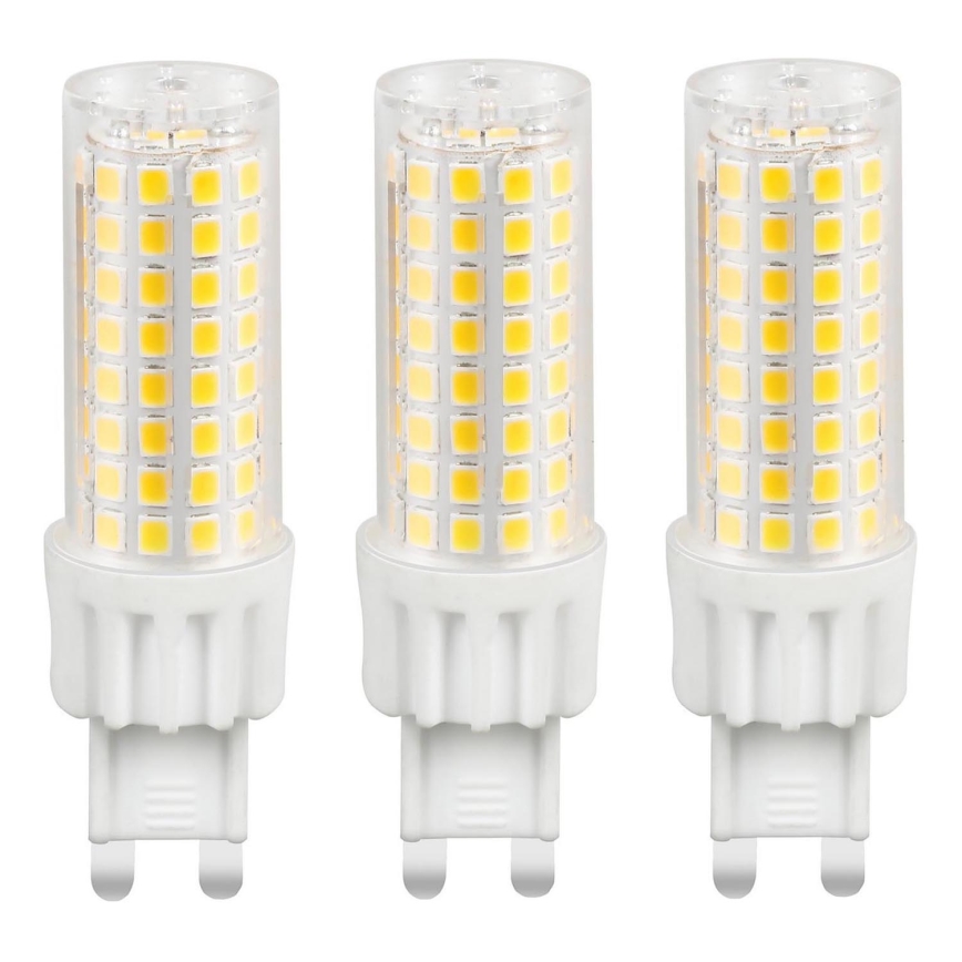 KIT 3x LED glödlampa ECOLINE G9/7W/230V 3000K - Brilagi
