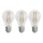 KIT 3x LED glödlampa FILAMENT A60 E27/5W/230V 4000K Energiklass A