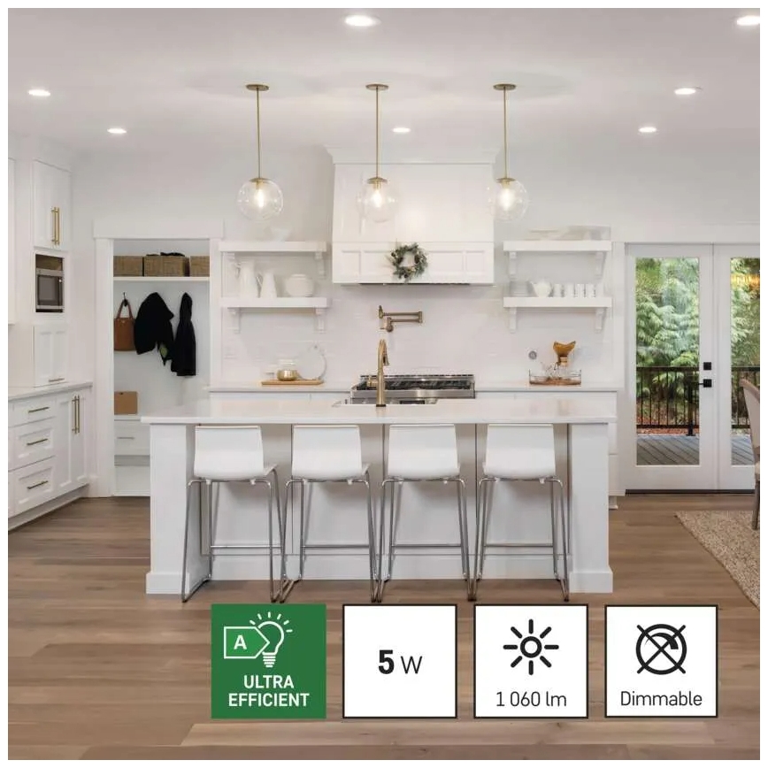 KIT 3x LED glödlampa FILAMENT A60 E27/5W/230V 4000K Energiklass A