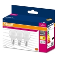 KIT 3x LED glödlampa P45 E14/7,5W/230V 3000K - Osram