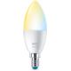 KIT 3x LED Ljusreglerad glödlampa C37 E14/4,9W/230V 2700-6500K CRI 90 Wi-Fi - WiZ