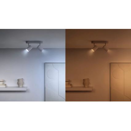 KIT 3x LED RGBW dimbar lampa PAR16 GU10/4,7W/230V 2200-6500K Wi-Fi - WiZ