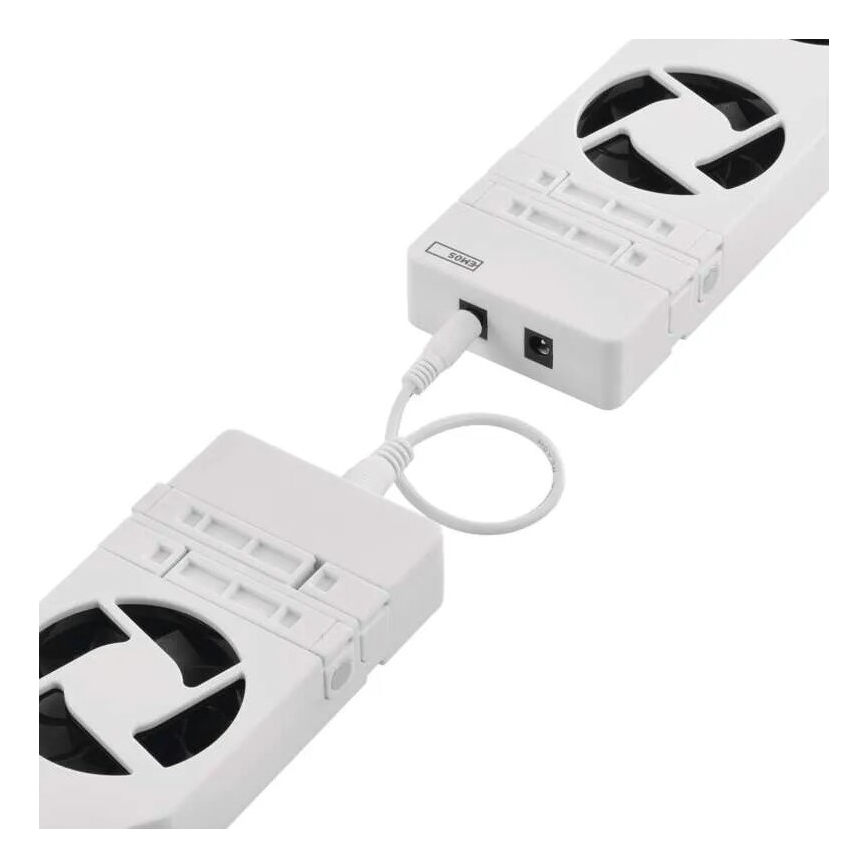 KIT 3x Radiatorfläktar 5/230V vit