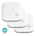 KIT 3x Rökdetektor SmartLife 3V/1xCR123A Wi-Fi Tuya