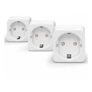 KIT 3x Smart kontakt Philips Hue Smart kontakt EU SCHUKO