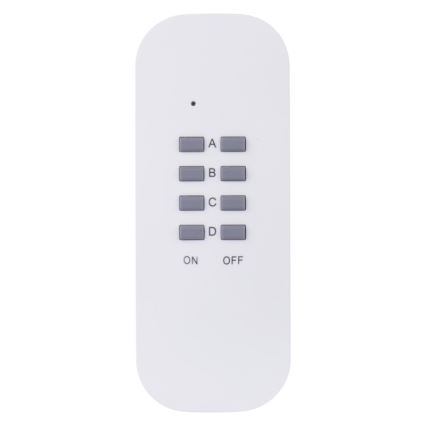 KIT 3x Uttag med fjärrkontroll 230V + 1x CR2032