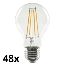 KIT 48x LED glödlampa VINTAGE A70 E27/13W/230V 2700K