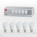 KIT 5x LED glödlampa A60 E27/9W/230V 2700K - Paulmann 28780