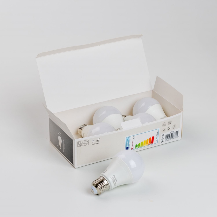 KIT 5x LED glödlampa A60 E27/9W/230V 2700K - Paulmann 28780