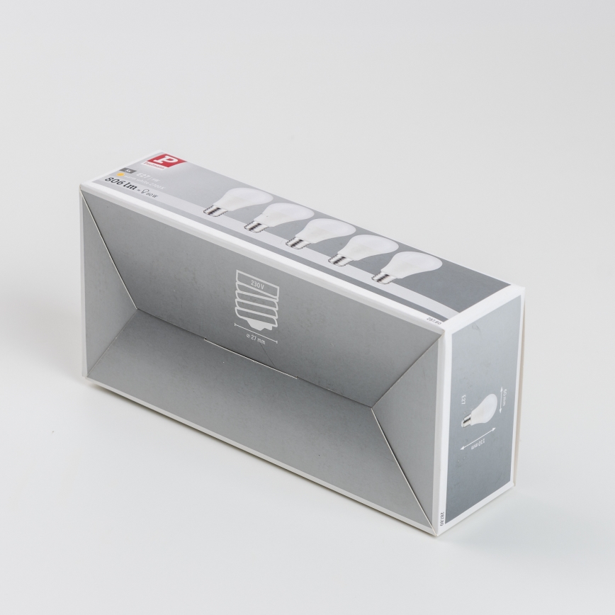 KIT 5x LED glödlampa A60 E27/9W/230V 2700K - Paulmann 28780